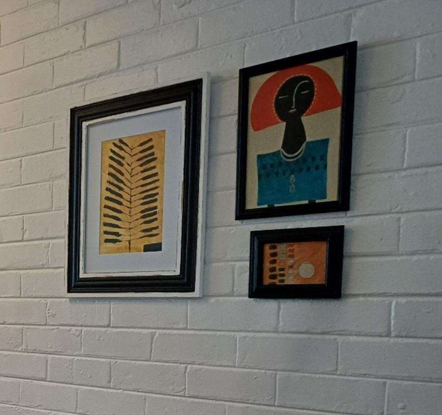 Set of 3 Framed Artworks