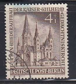 BERLIN 1953 SG B109 VFU. CV R480+