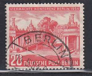 BERLIN 1954 SG B113 VFU.