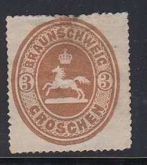 BRUNSWICK 1865 SG 34 MH.