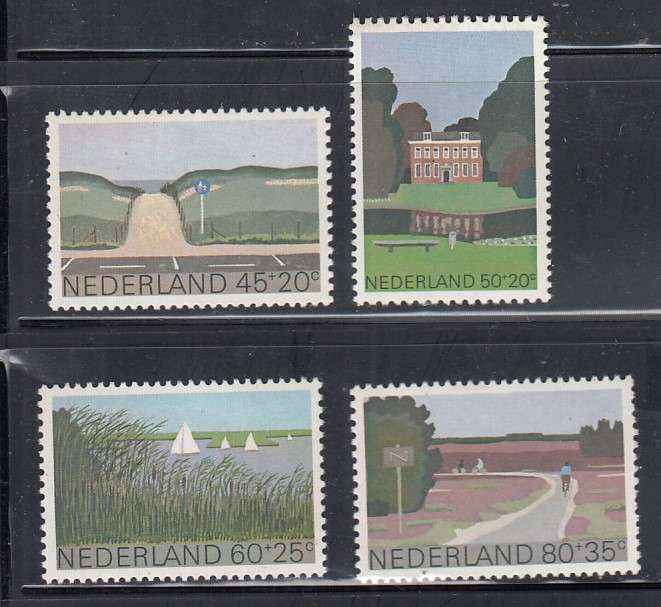 NETHERLANDS 1980 SG 1330-1333 COMPLETE SET MNH.