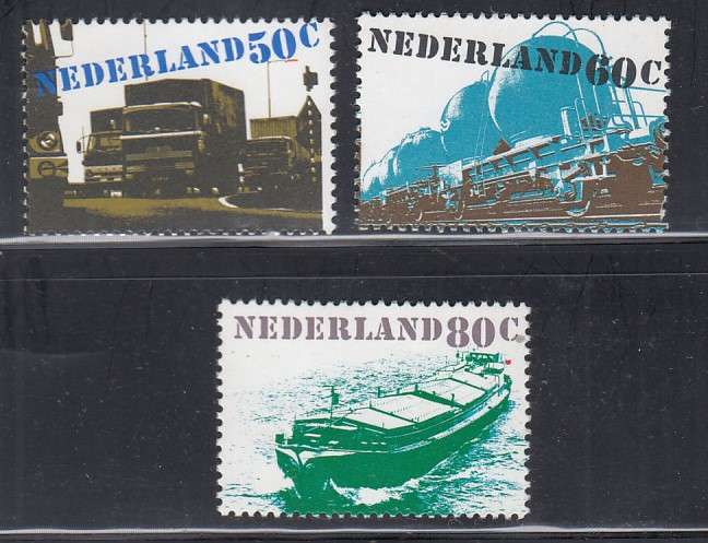 NETHERLANDS 1980 SG 1342-1344 COMPLETE SET MNH.