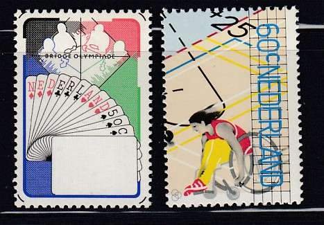 NETHERLANDS 1980 SG 1340-1341 COMPLETE SET MNH.