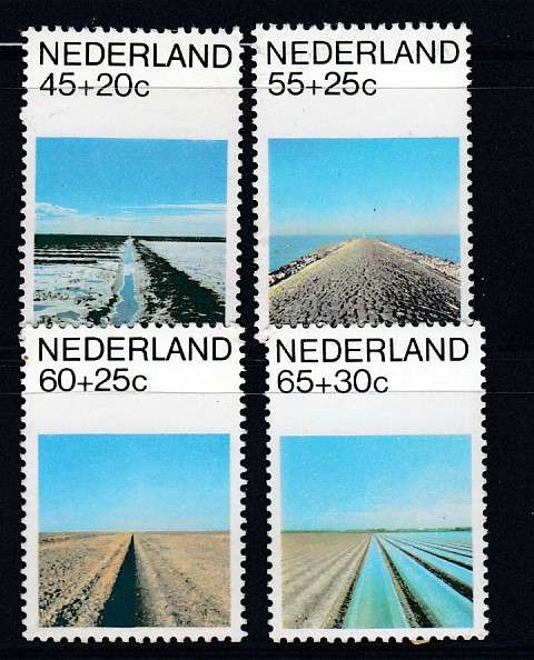 NETHERLANDS 1981 SG 1353-1356 COMPLETE SET MNH.