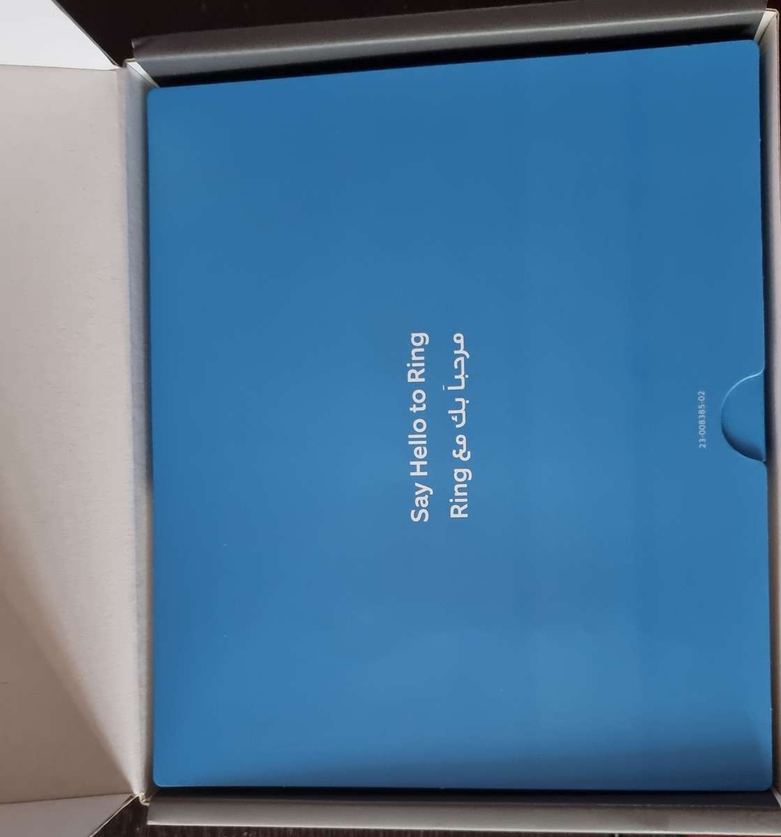 ring stick up cam plug-in security camera-white