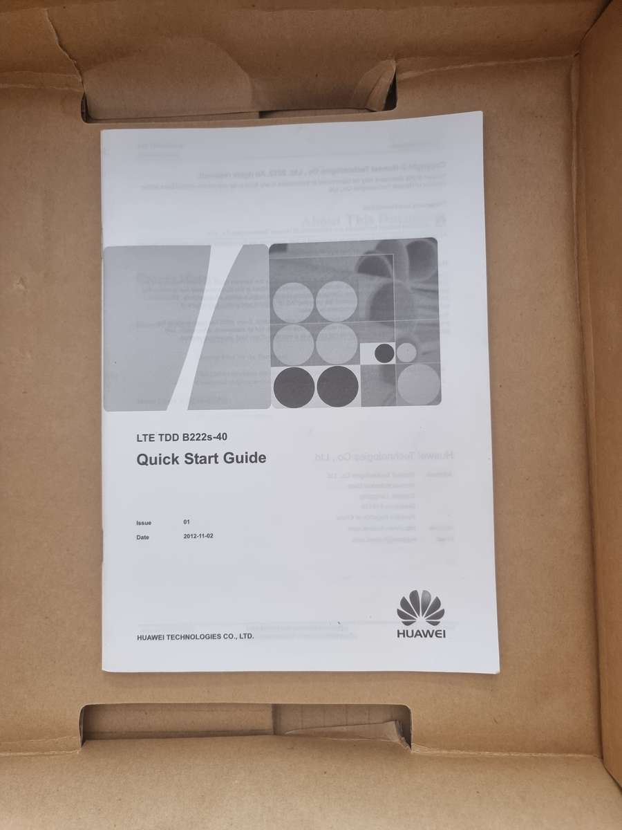 Huawei B222 Outdoor CPE LTE Modem