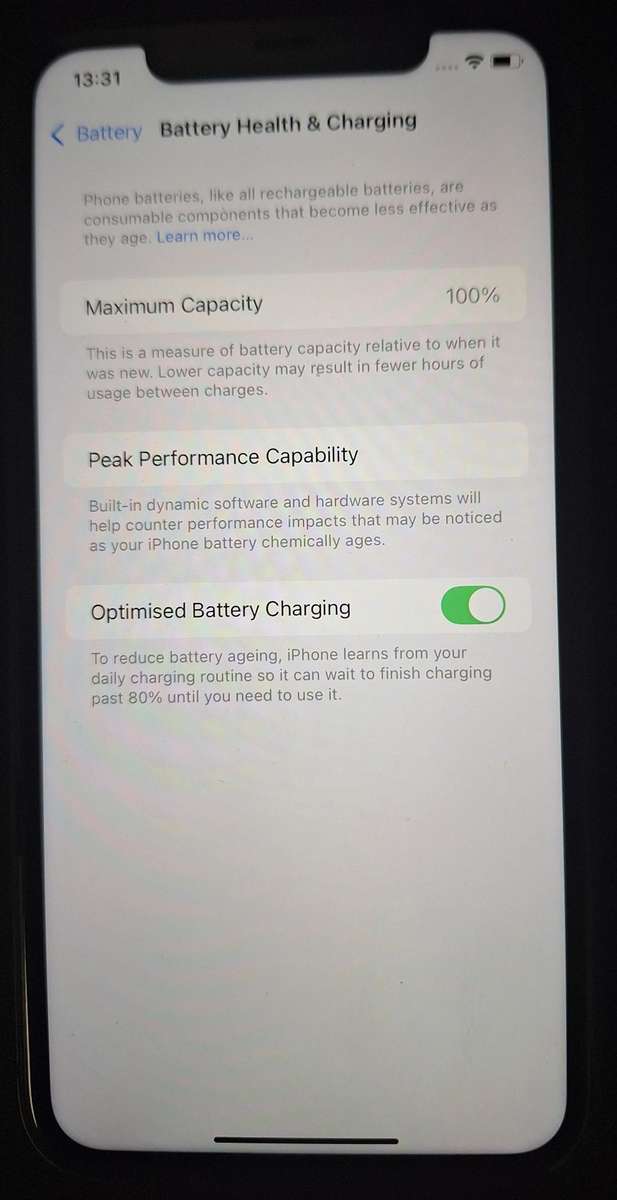 iPhone 11 128GB - Black CPO 100% Battery