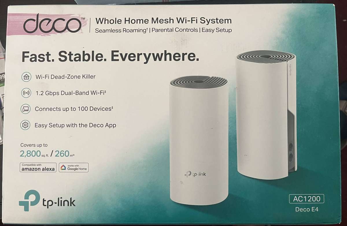 TP Link Whole Home Mesh Wi-Fi System (2 Pack)