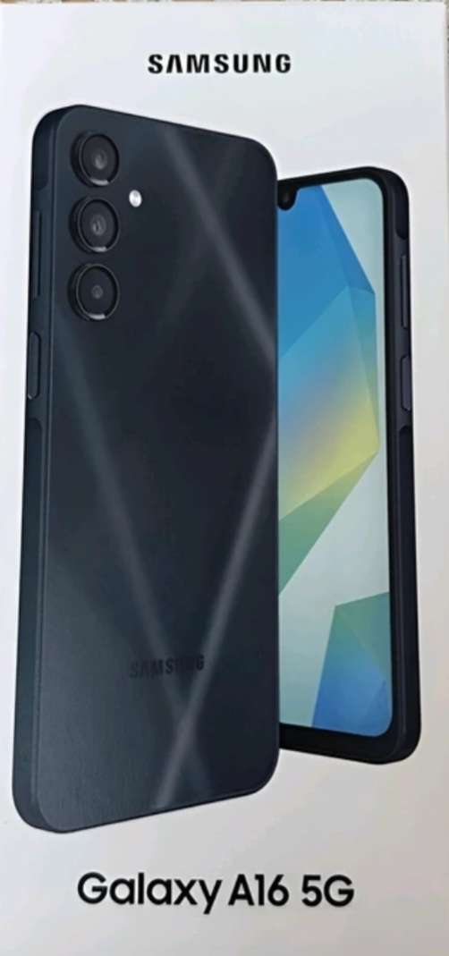 Samsung Galaxy A16 5G Dual Sim 128GB (Black, 128 GB) (4 GB RAM)