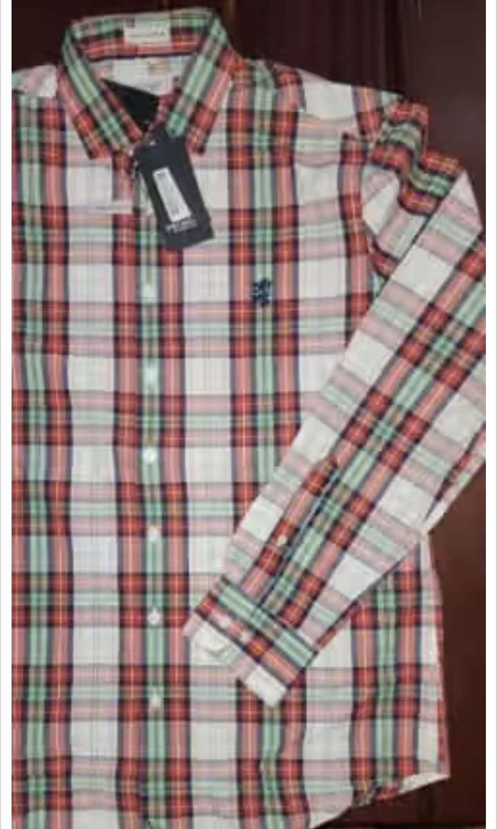 PRINGLE of Scotland Formal Shirt - Medium - Tailored Fit