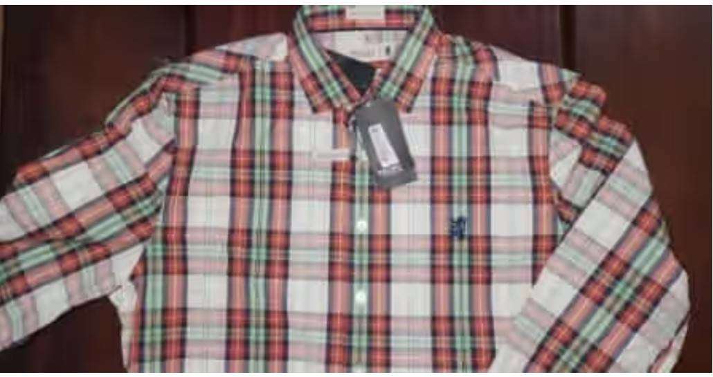 PRINGLE of Scotland Formal Shirt - Medium - Tailored Fit