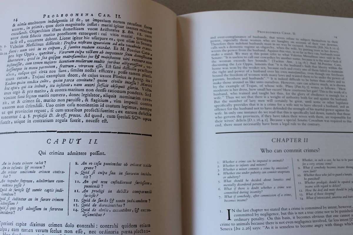 MATTHAEUS: De Criminibus Vol 1  by M. L. Hewett  (editor) / B.C. Stoop (research editor)