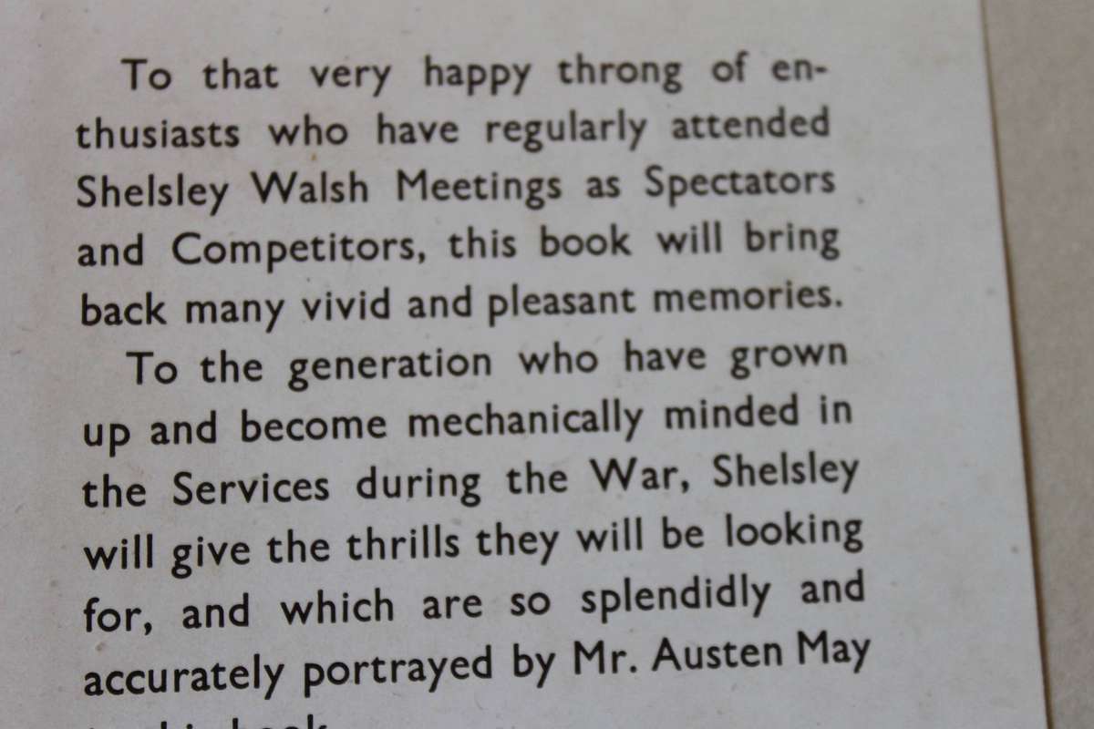 SHELSLEY WALSH  ENGLAND'S INTERNATIONAL SPEED  HILL-CLIMB  by C. A. N. May 1946
