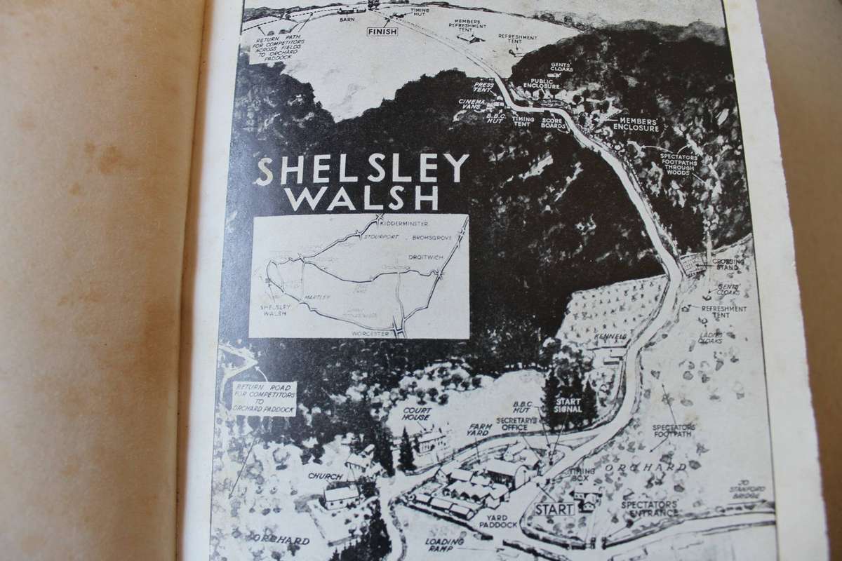 SHELSLEY WALSH  ENGLAND'S INTERNATIONAL SPEED  HILL-CLIMB  by C. A. N. May 1946