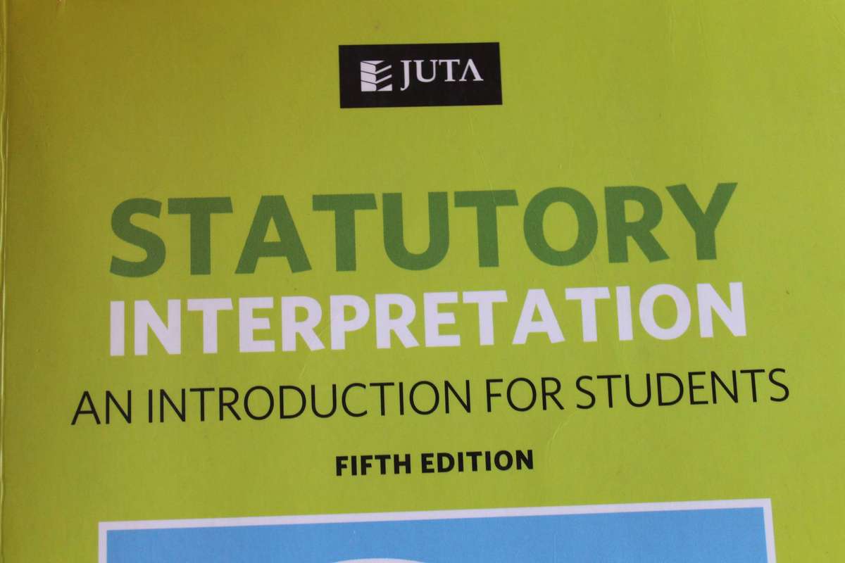 STATUTORY INTERPRETATION  An introduction for students  by Christo Botha (Fifth Edition)