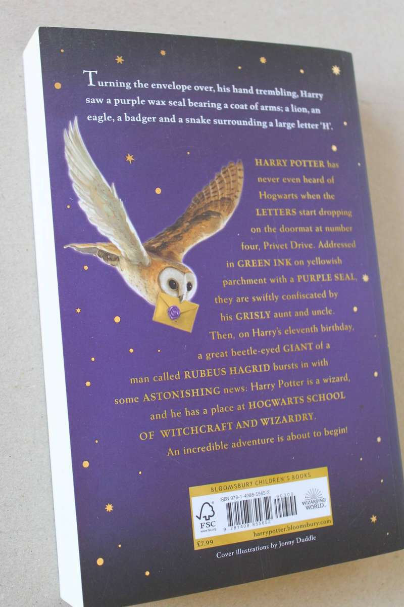 HARRY POTTER AND THE PHILOSOPHER'S STONE  by J. K. Rowling 2014