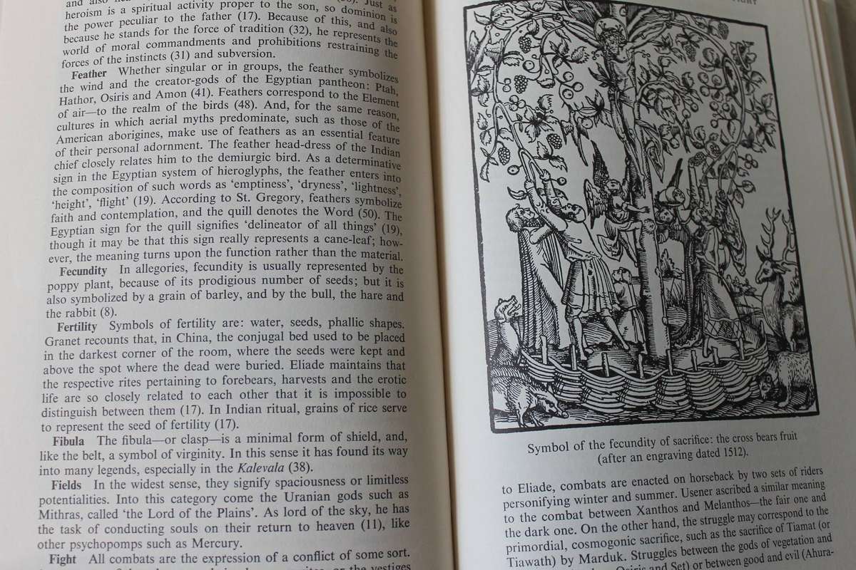 A DICTIONAY OF SYMBOLS  by J. E. Cirlot