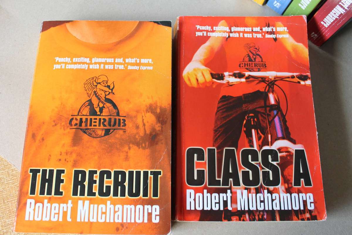 PAPERBACKS: THE CHERUB SERIES  Numbers 1 to 12  by Robert Muchamore