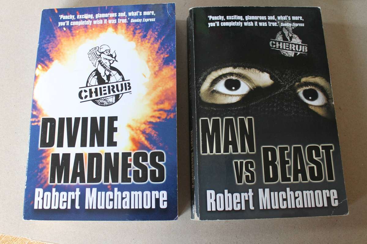 PAPERBACKS: THE CHERUB SERIES  Numbers 1 to 12  by Robert Muchamore