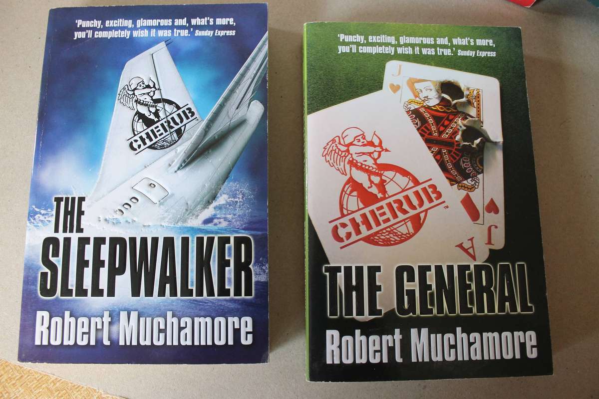 PAPERBACKS: THE CHERUB SERIES  Numbers 1 to 12  by Robert Muchamore