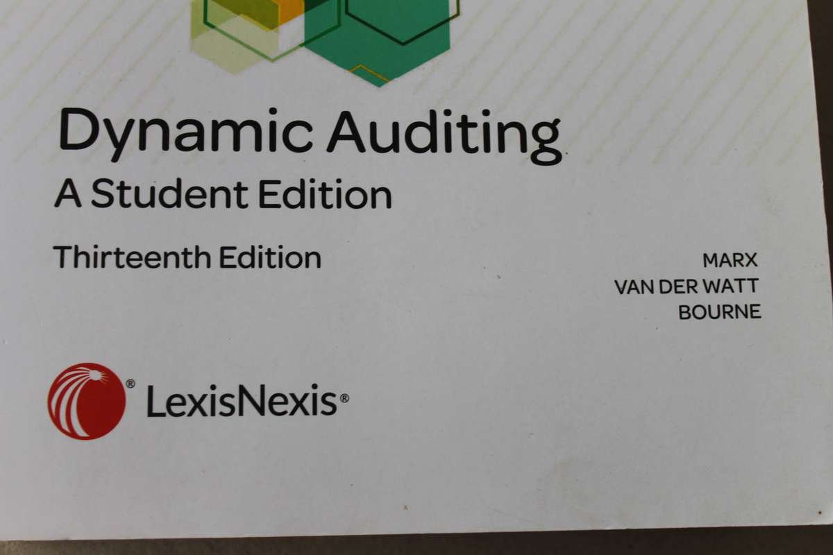 DYNAMIC AUDITING - A STUDENT EDITION  13th Edition 2019  by Mard / V d Walt / Bourne