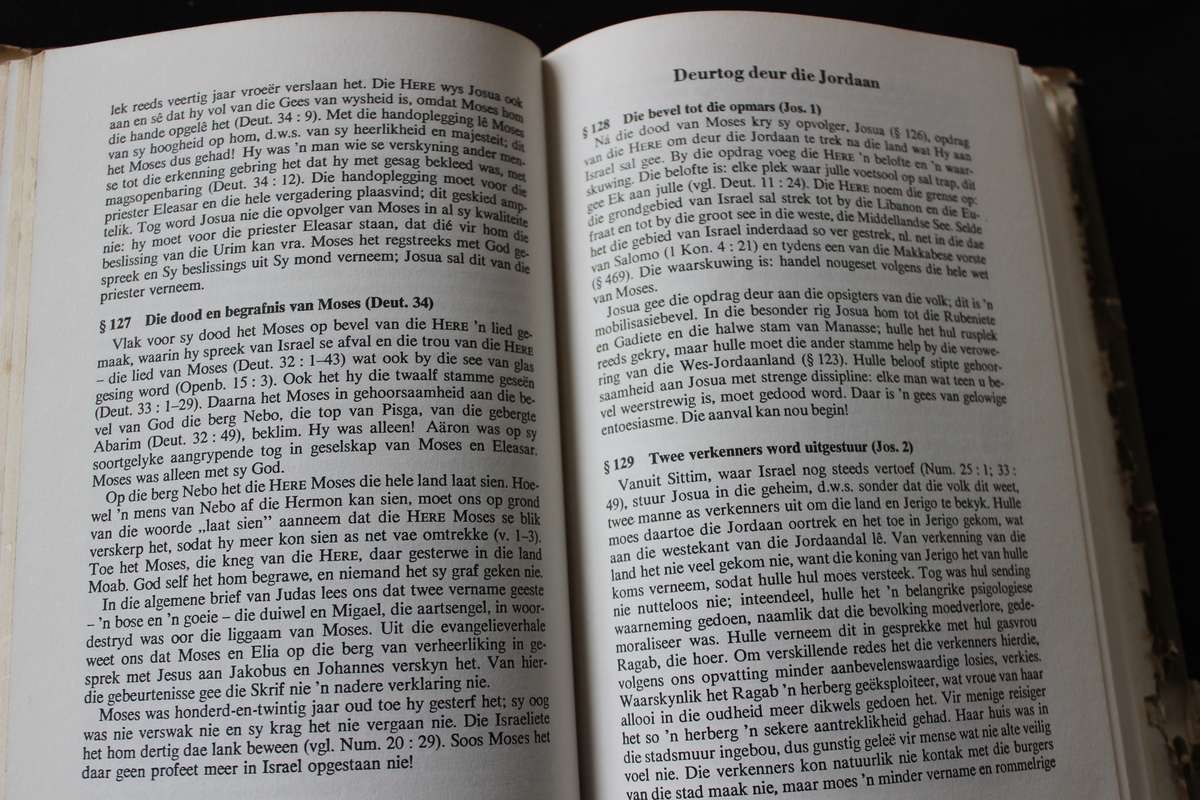 HANDBOEK BYBELSE GESKIEDENIS. Die Ou Testament. Dr. J.H. Kroeze.