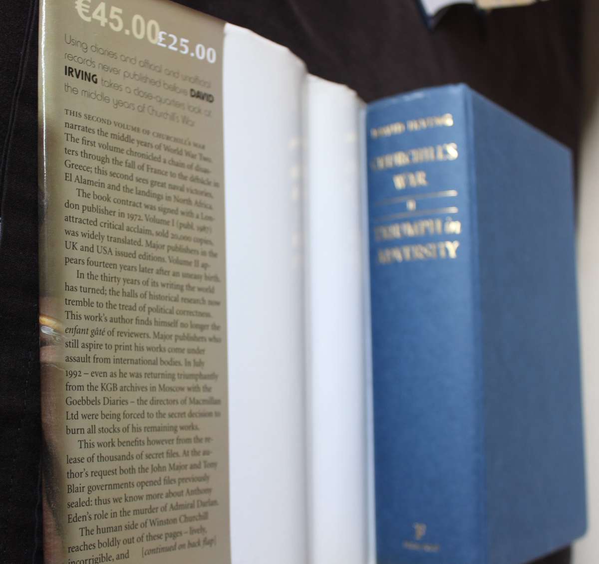 CHURCHILL'S WAR TRIUMPH IN ADVERSITY. David Irving. Volume II.