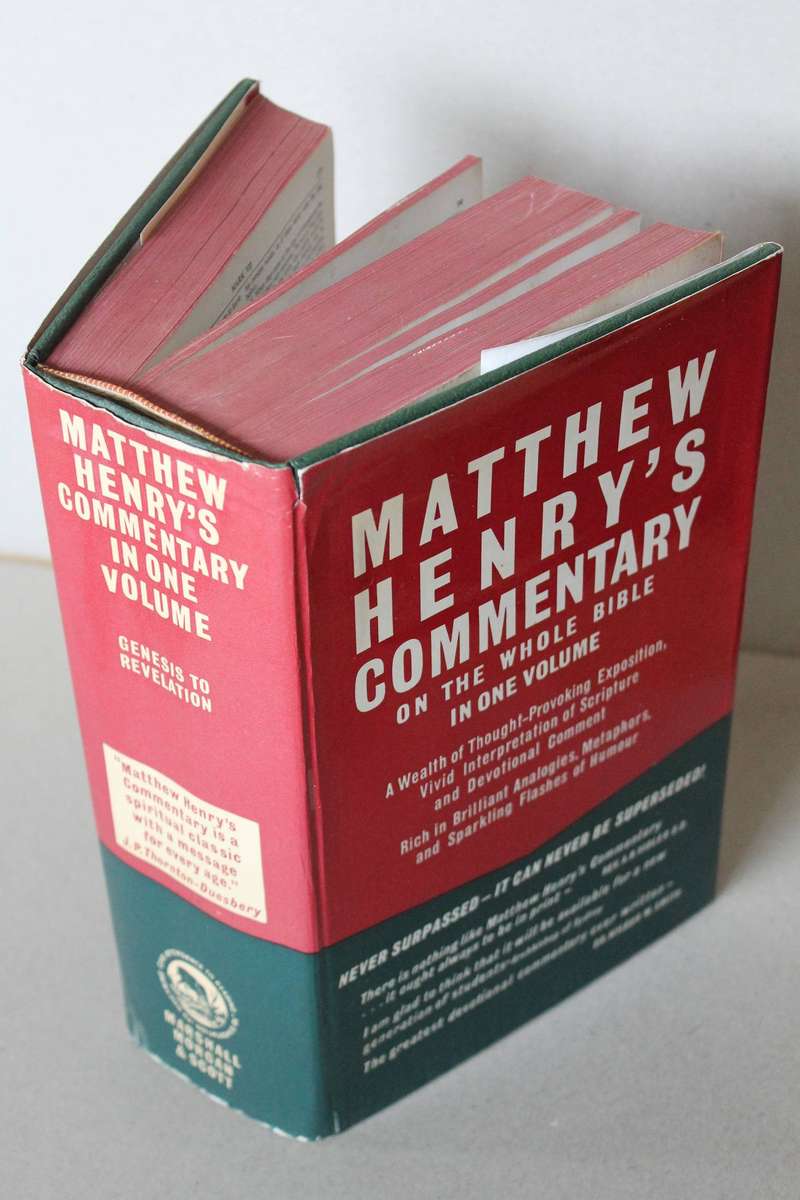 MATTHEW HENRY'S COMMENTARY ON THE WHOLE BIBLE IN ONE VOLUME