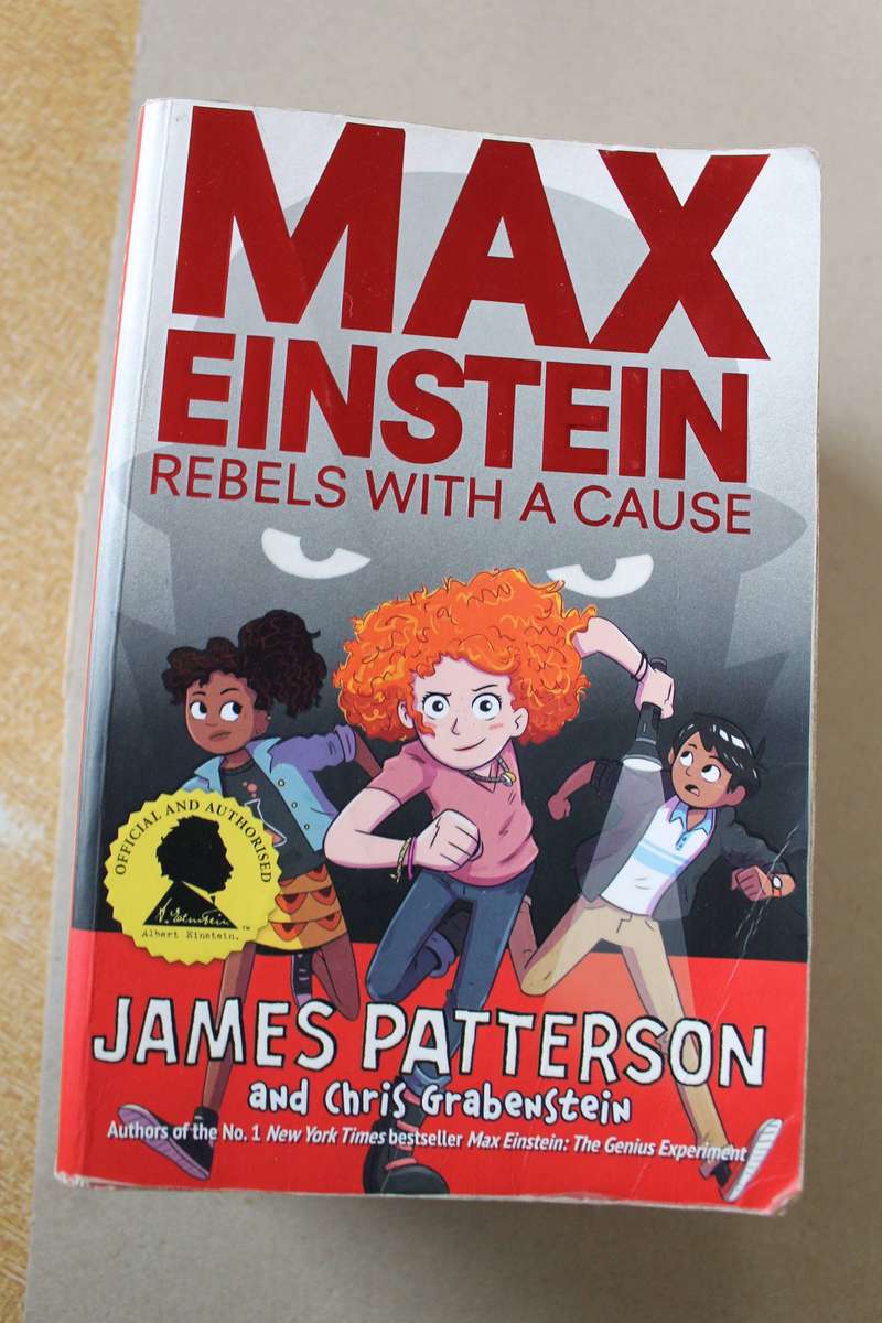 THREE PAPERBACKS: MAX EINSTEIN  by James Petterson and Chris Grabenstein