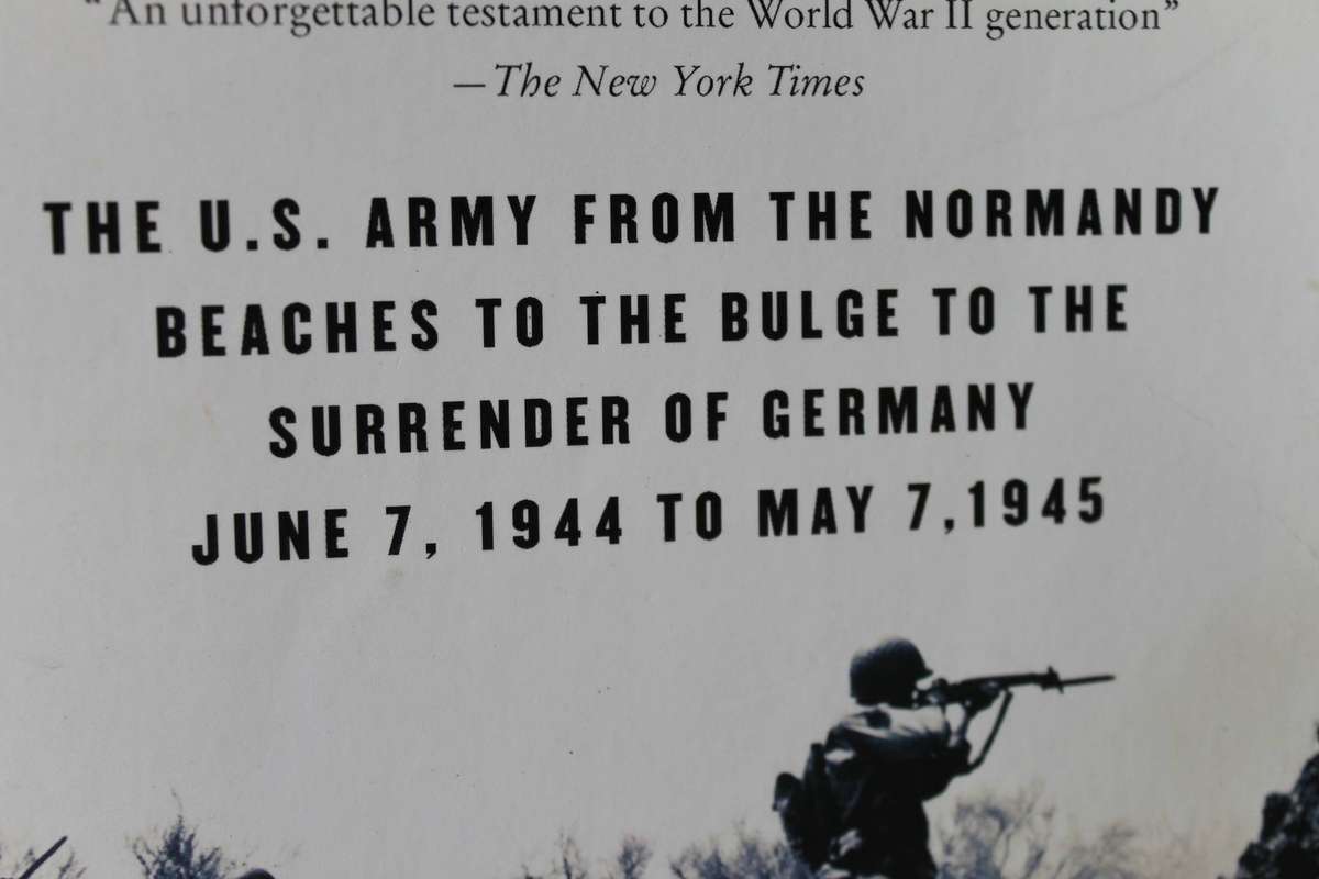 CITIZEN SOLDIERS  by Stephen E. Ambrose (U.S. Army from Normandy to surrender of Germany)
