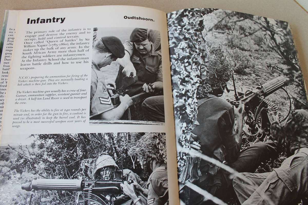 OUR SOUTH AFRICAN ARMY TODAY  by Bernard Marks  1977