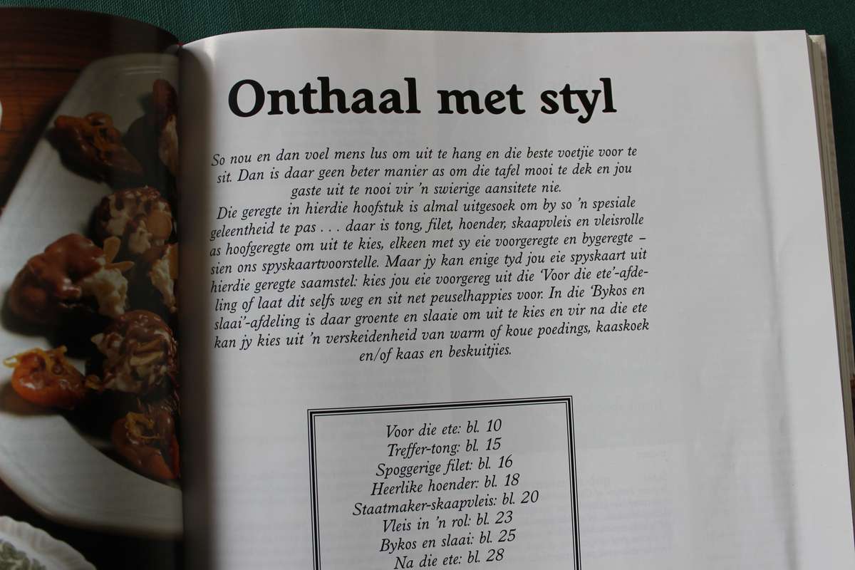 HUISGENOOT WENRESEPTE 6. Carmen Niehaus.
