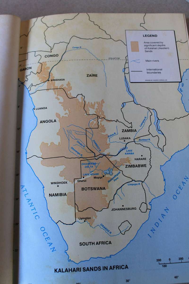 KALAHARI (Life's variety in dune and delta)  by Michael Main