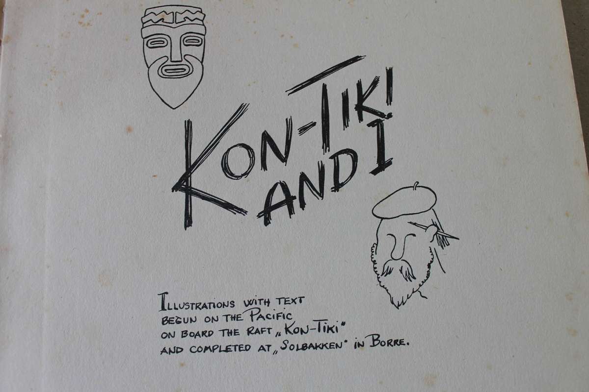 KONTIKI AND I  by Erik Hesselberg