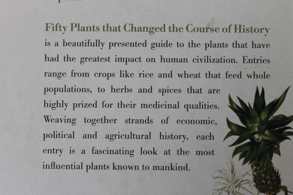 FIFTY PLANTS THAT CHANGED THE COURSE OF HISTORY  by Bill Laws