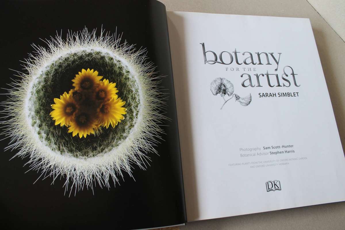 BOTANY FOR THE ARTIST  by Sarah Simblet (Inspirational guide to drawing plants)