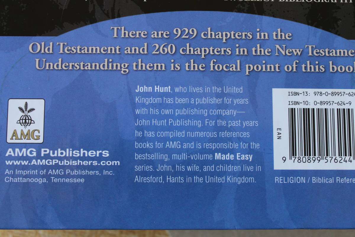 "WHAT DOES EVERY BIBLE CHAPTER SAY ...."  Edited by John Hunt