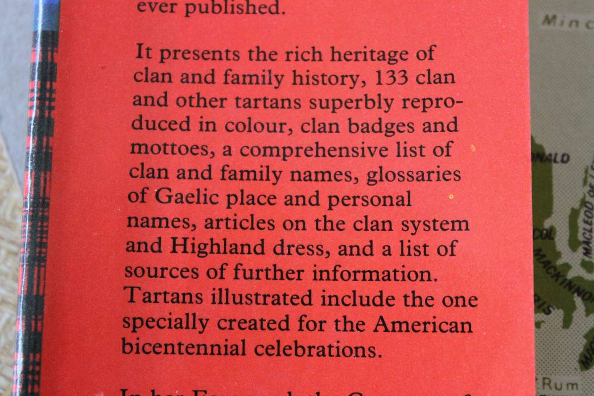 THE CLANS AND TARTANS OF SCOTLAND  by Robert Bain