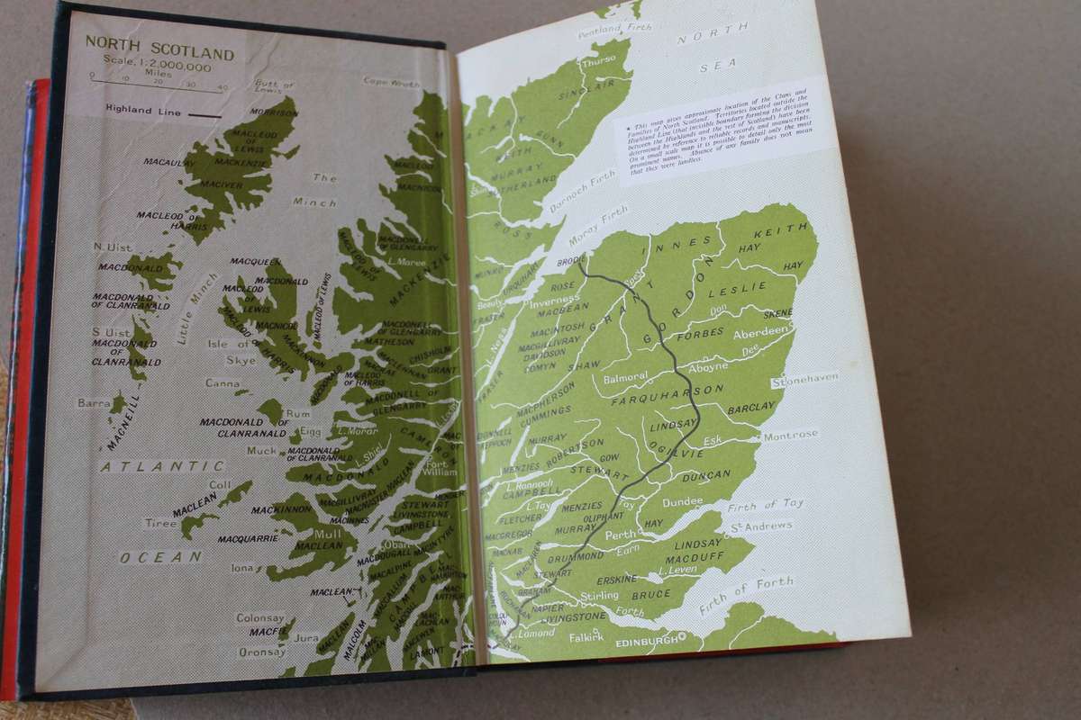 THE CLANS AND TARTANS OF SCOTLAND  by Robert Bain