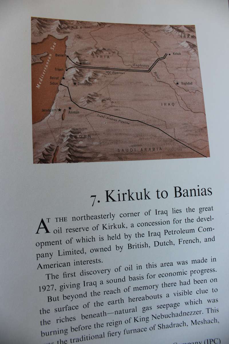 BECHTEL IN ARAB LANDS. A 15th-year review of engineering and construction projects. Richard Finnie.