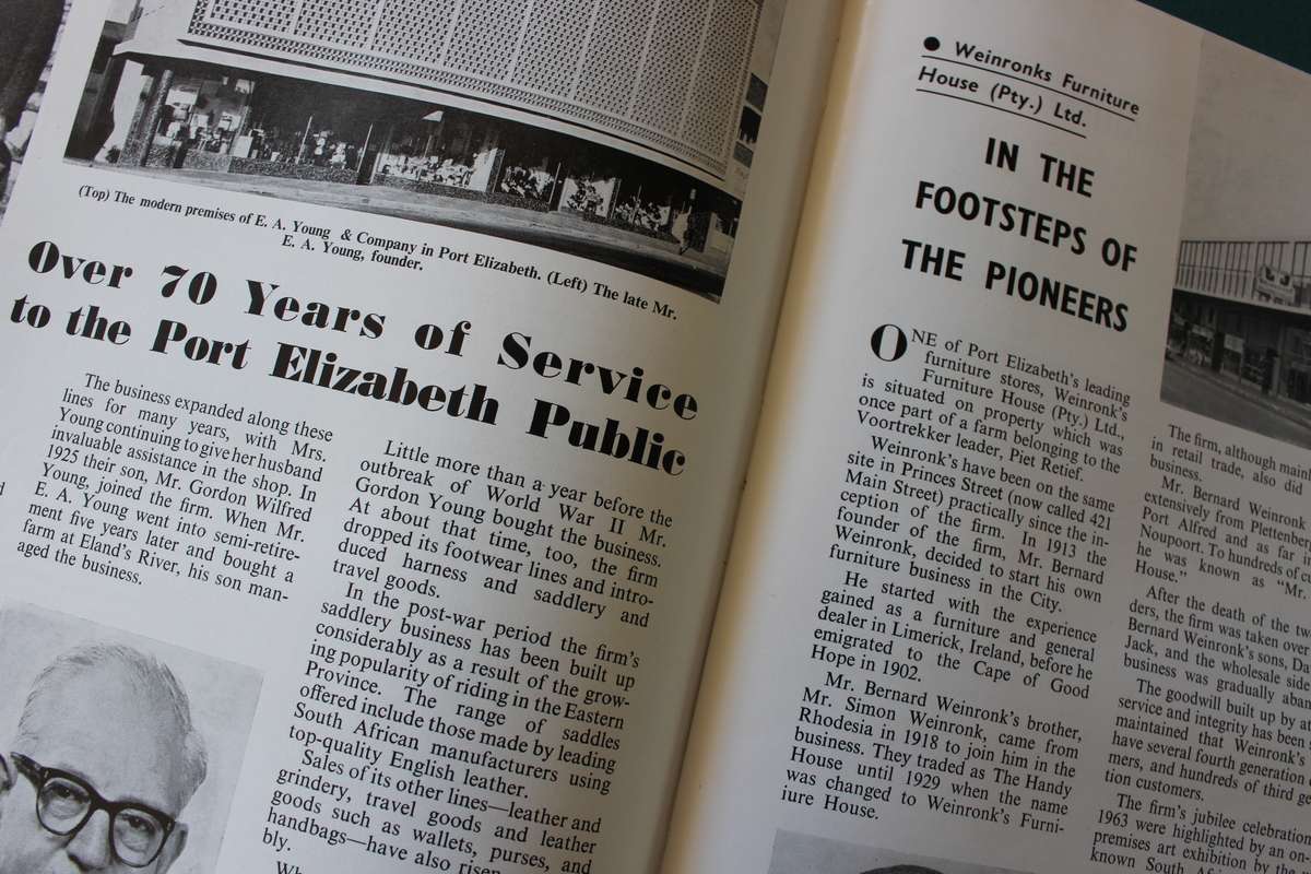 THE CITY OF PORT ELIZABETH. Edited by Ramon Lewis Leigh.