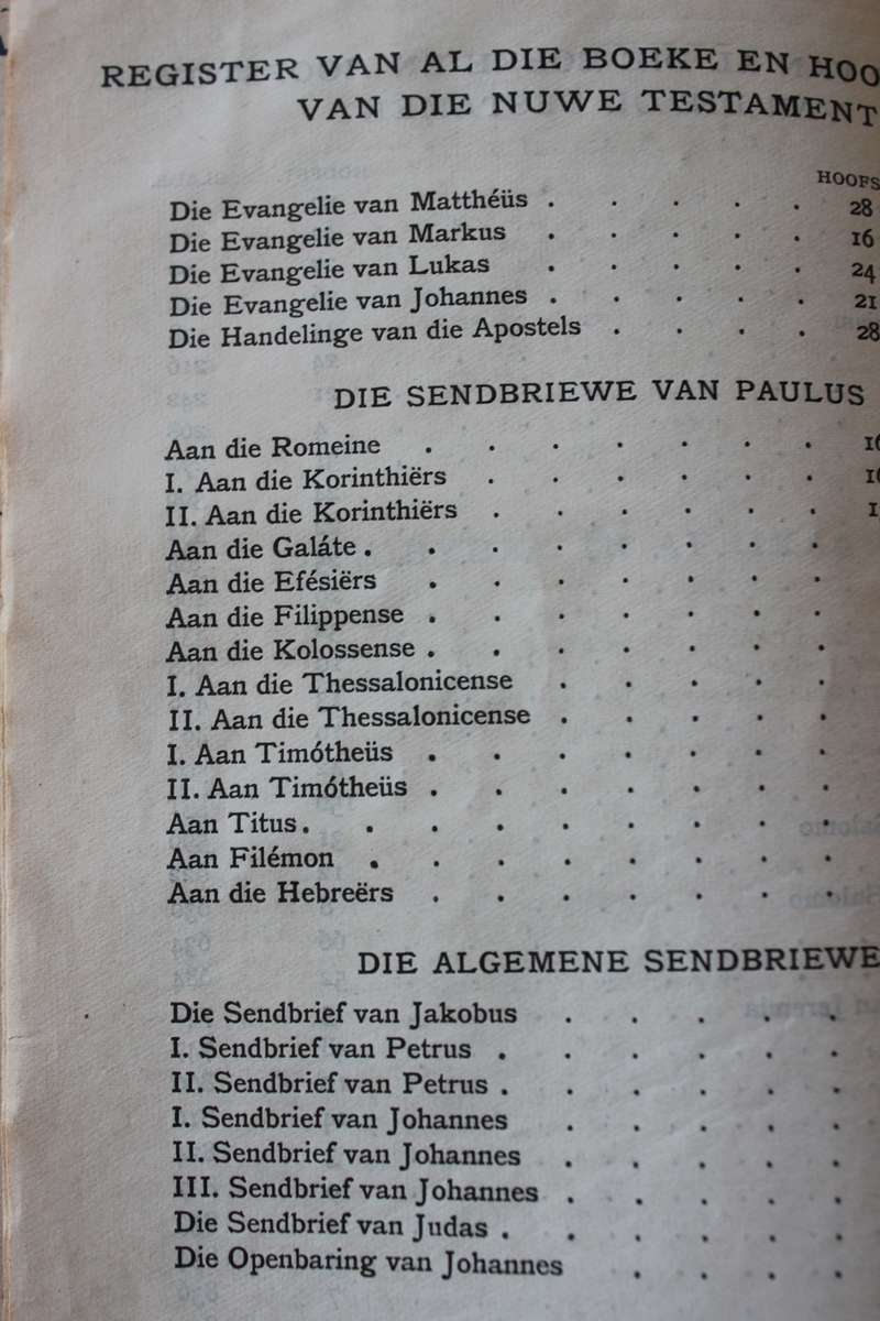 DIE BYBEL 1933-uitgawe.