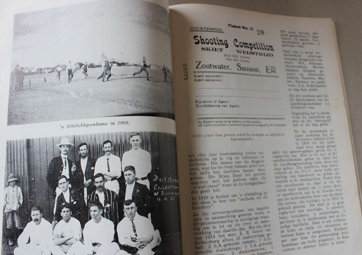 BRITSTOWN. Die eerste honderd jaar 1977-1977. Saamgestel deur R.B. Raath.