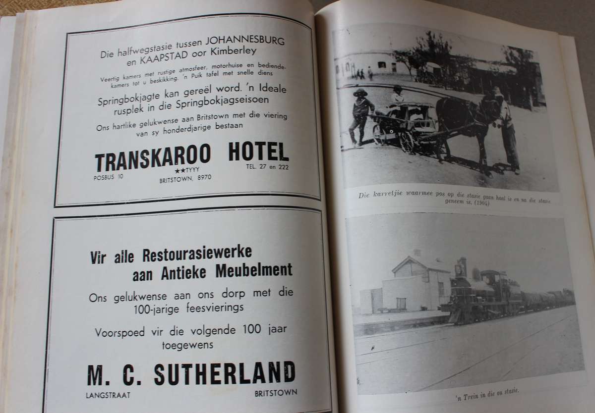 BRITSTOWN. Die eerste honderd jaar 1977-1977. Saamgestel deur R.B. Raath.