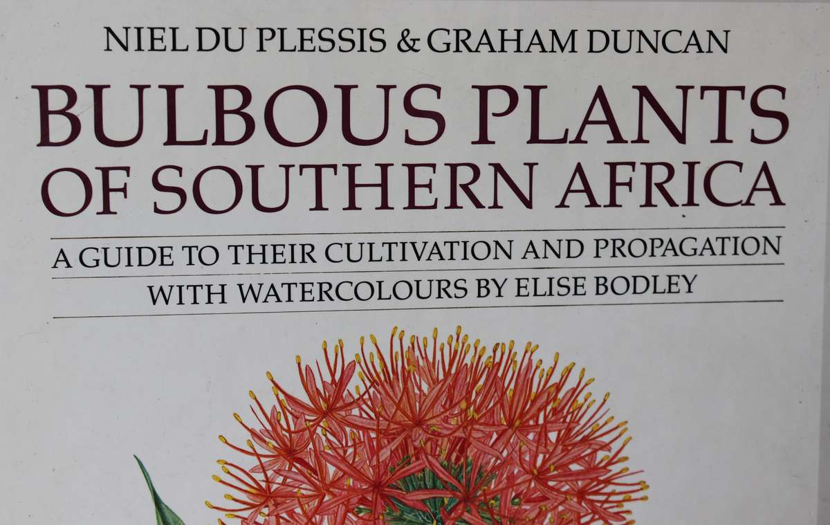 NIEL DU PLESSIS & GRAHAM DUNCAN. BULBOUS PLANTS of Southern Africa.