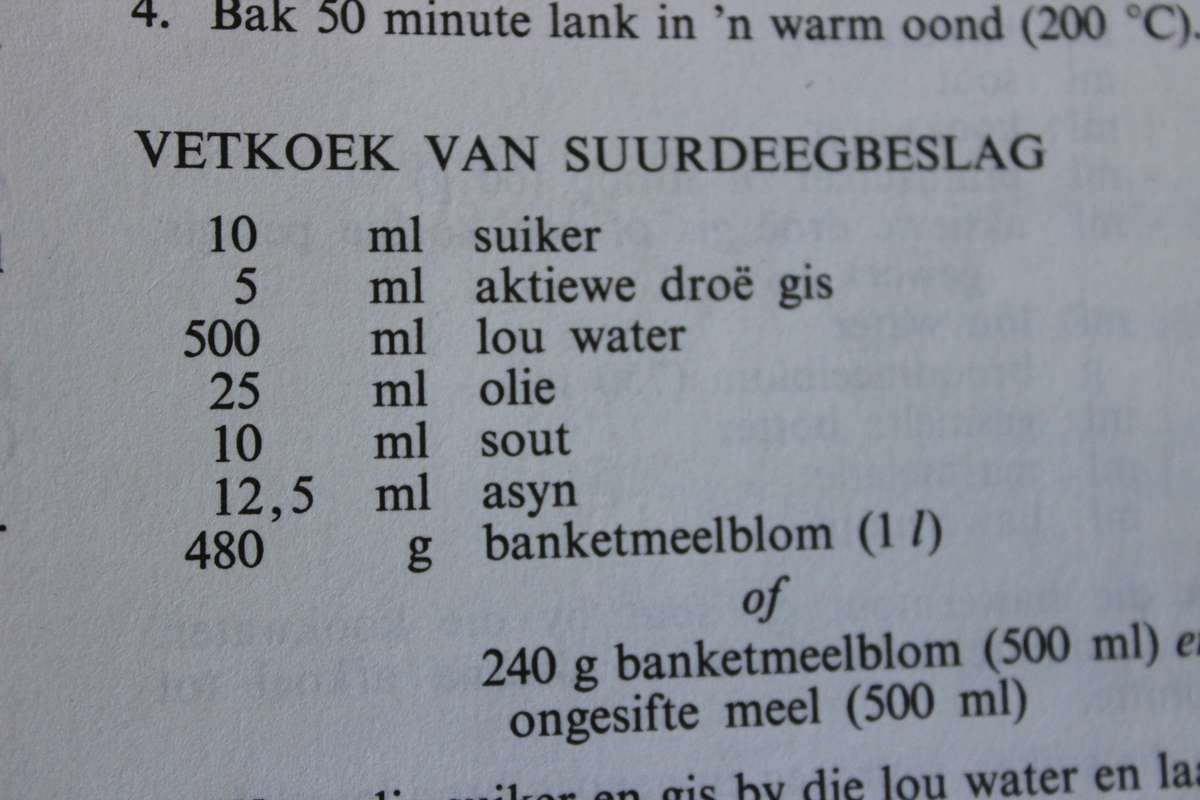KOS EN KOOKKUNS  Eerste Gemetriseerde Uitgawe
