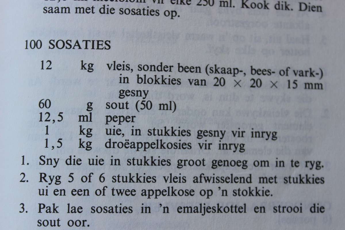 KOS EN KOOKKUNS  Eerste Gemetriseerde Uitgawe