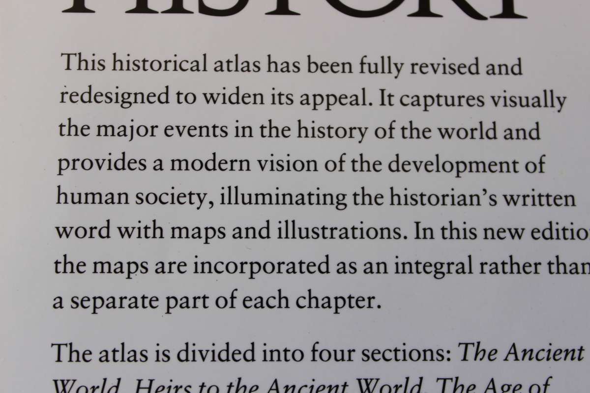 PHILIP'S ATLAS OF WORLD HISTORY   Genral Editor R. I. Moore