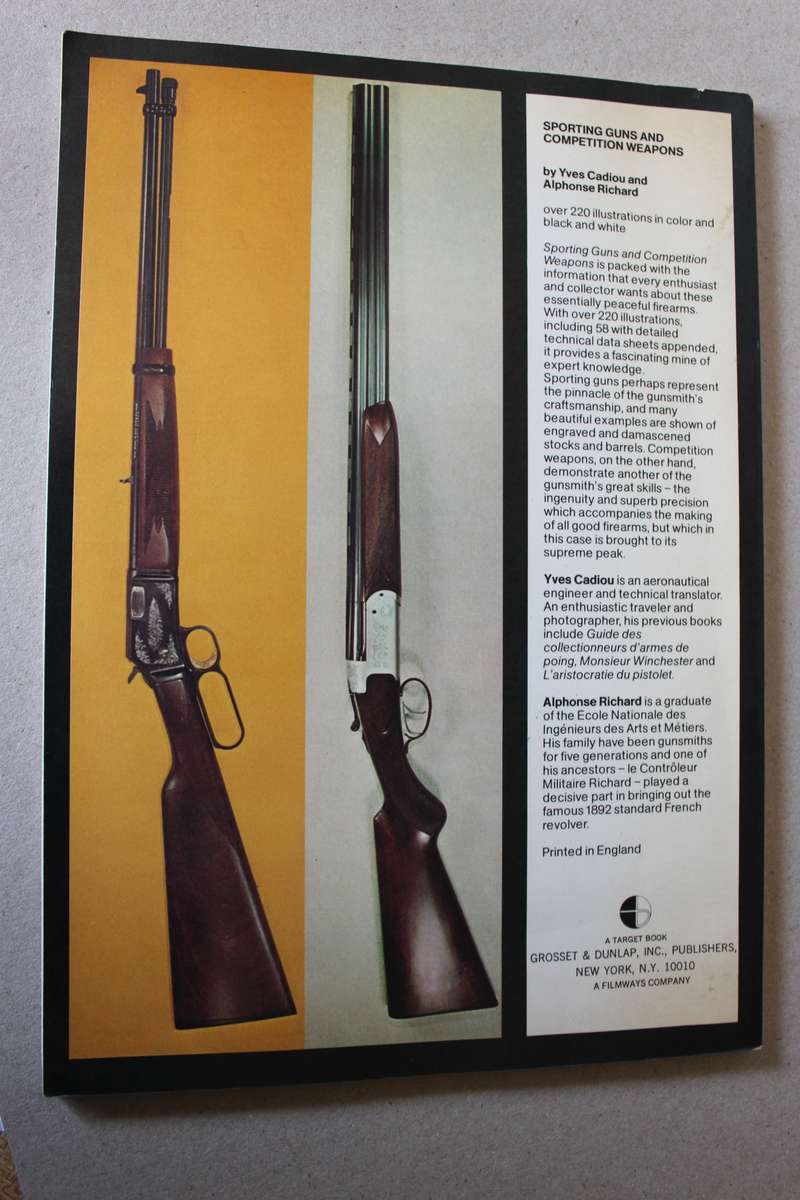 SPORTING GUNS AND COMPETITION WEAPONS  by Yves Cadiou and Alphonse Richard