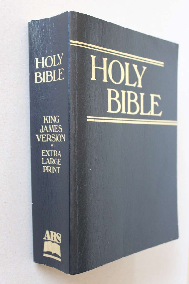 HOLY BIBLE - KING JAMES VERSION  Extra Large Print
